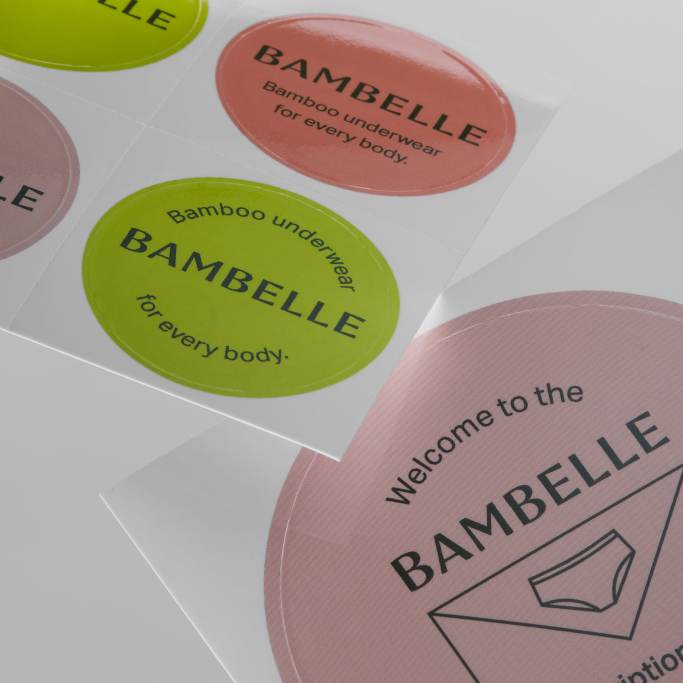 Round Sticker Printing in Bahrain